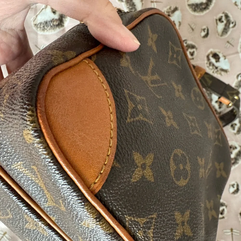Louis Vuitton Brown Amazone Monogram Crossbody Bag - Picture 9 of 16